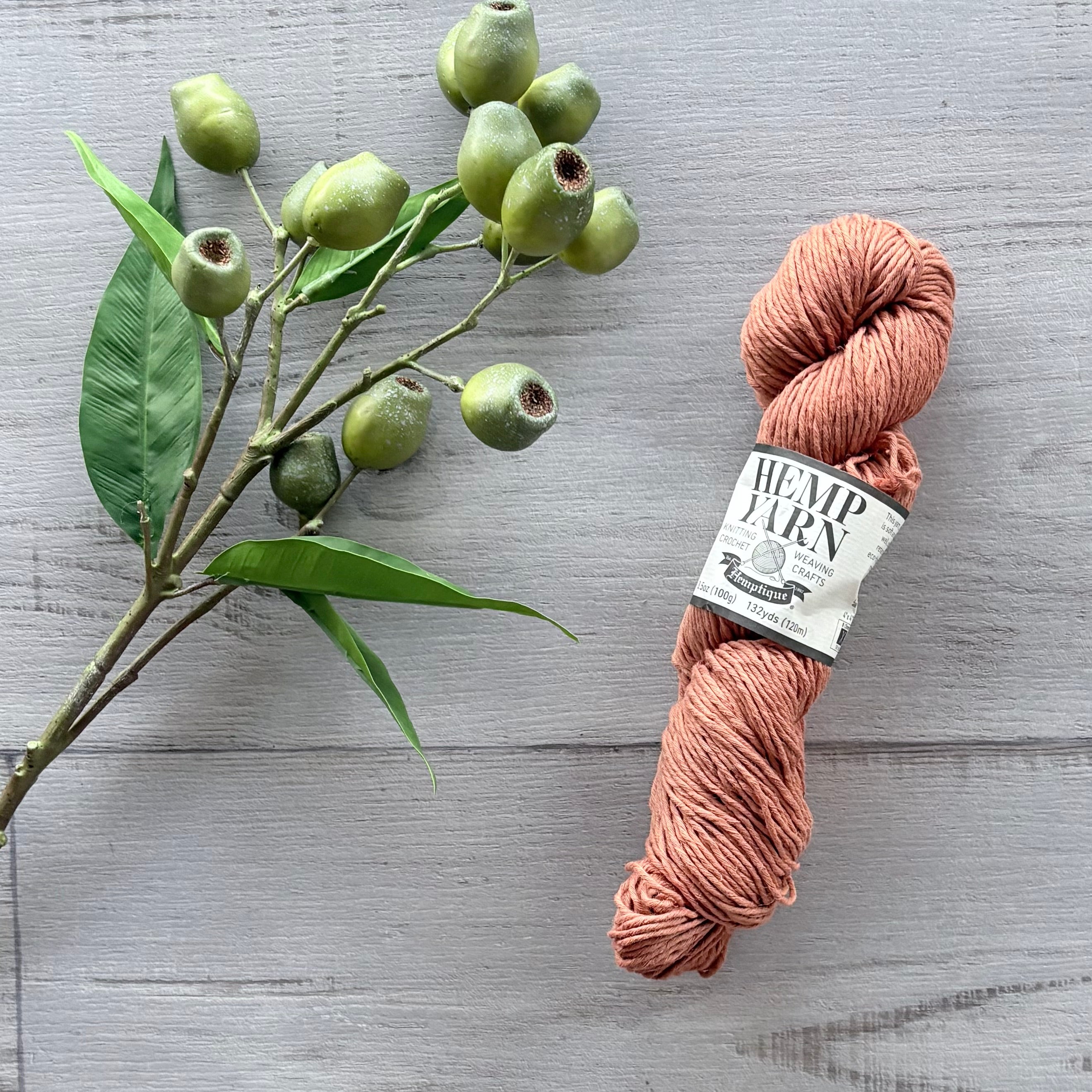 Hemp Yarn - Terracotta