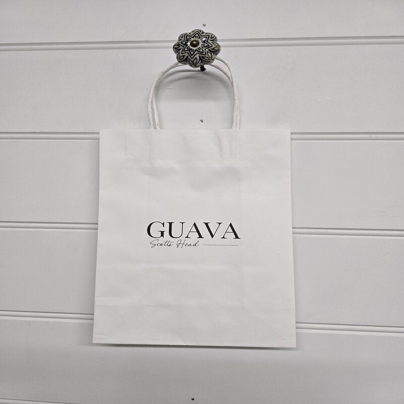 Printed White bag 