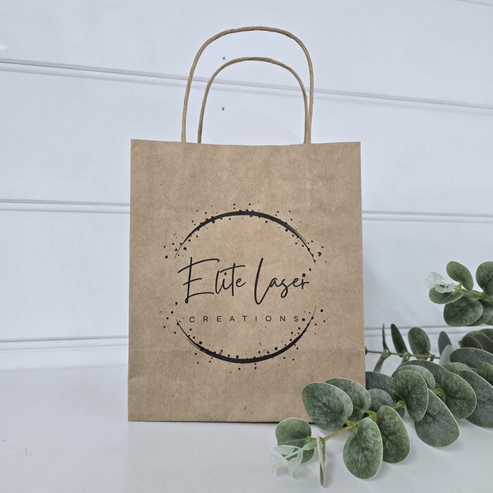 Custom Printed Toddler Brown Bag