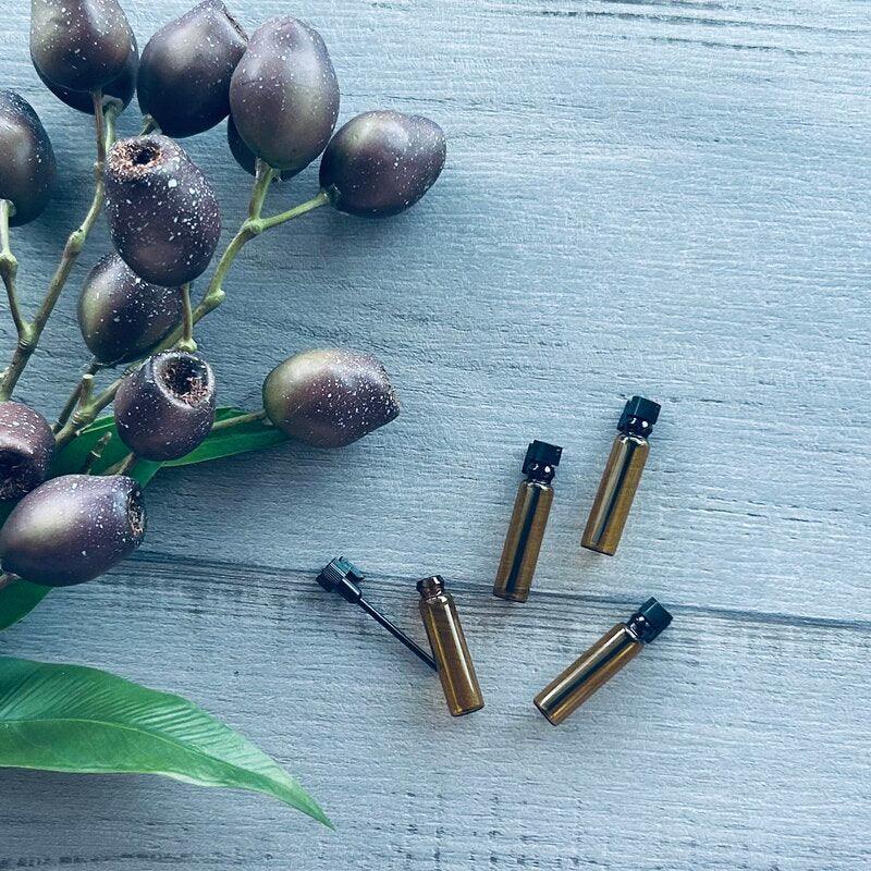 Amber Glass 1ml Tester - pack of 12 - centaur packaging