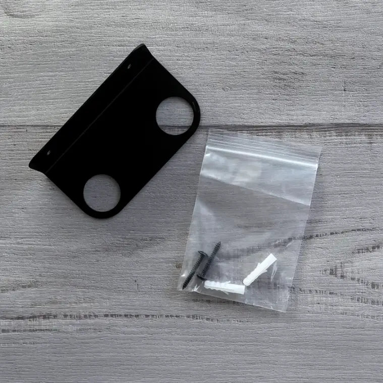 Stainless Steel 304 Soap Bottle Bracket 2 Hole Black for refills ...