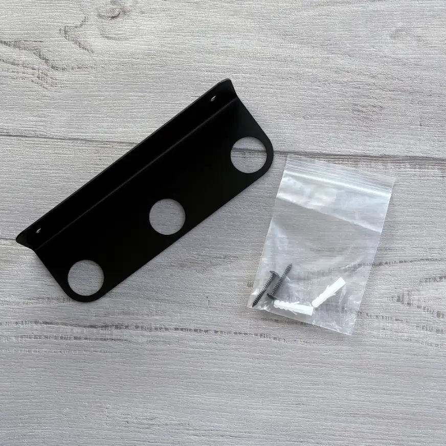 Stainless Steel 304 Soap Bottle Bracket 3 Hole – Black 