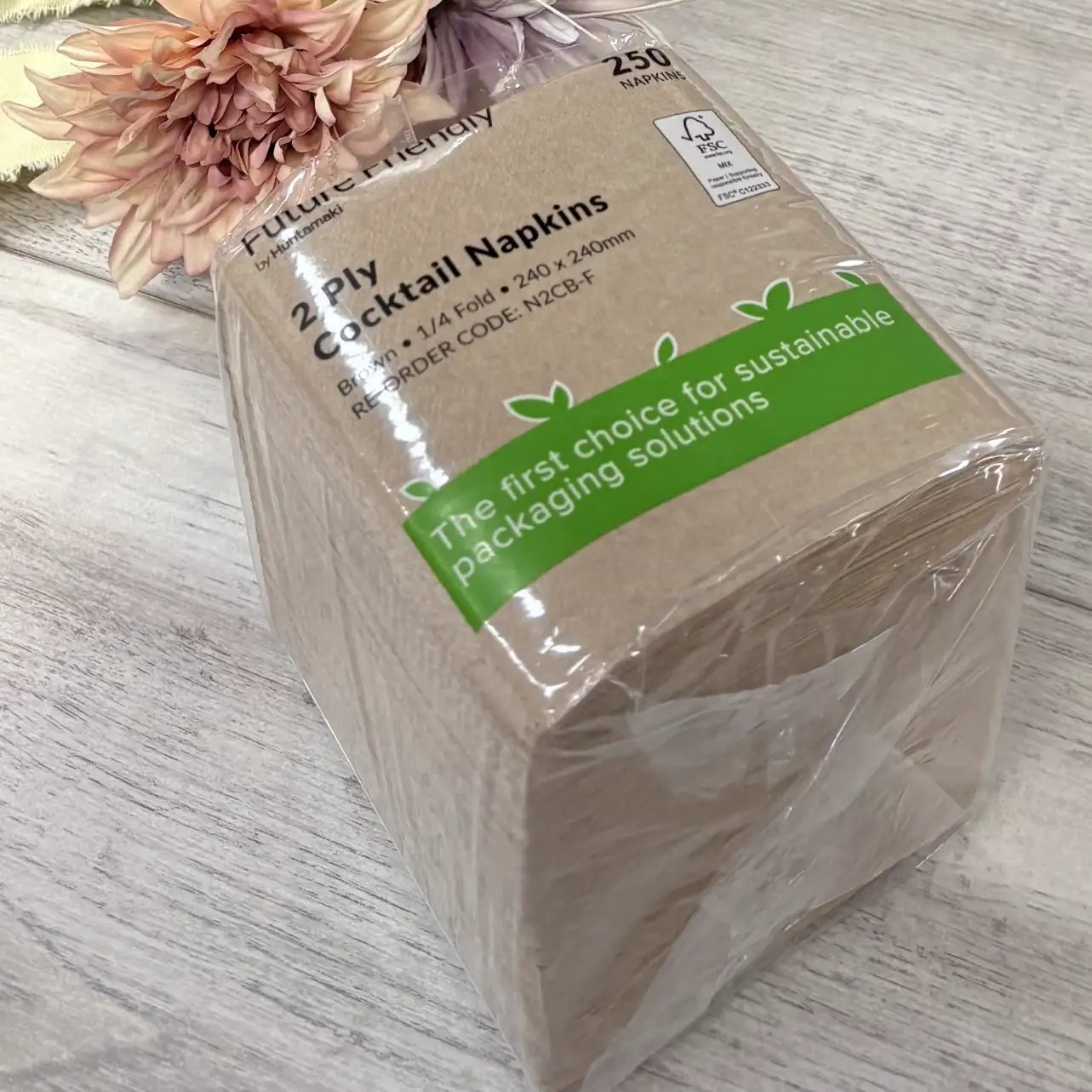 Recycled Cocktail Napkins-Pack 250