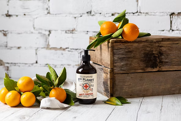 Dr Planet Castile Soap Concentrate 500ml - Sweet Orange & Lisea
