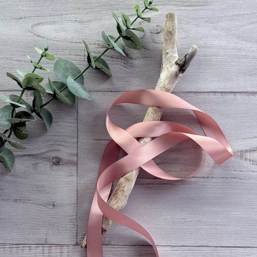 Satin Ribbon Deluxe Double Faced 25mm x 30mt - Dusk