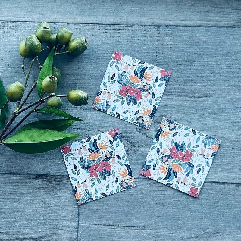 Gift Tag Native Flower - Pk 50 - centaur packaging