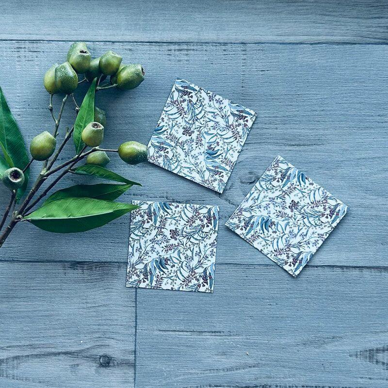 Gift Tag Wattle & Gum Nuts - Pk50 - centaur packaging