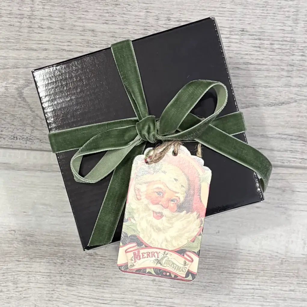 Premium Plush Velvet Ribbon Moss Green 25mm x 20mt