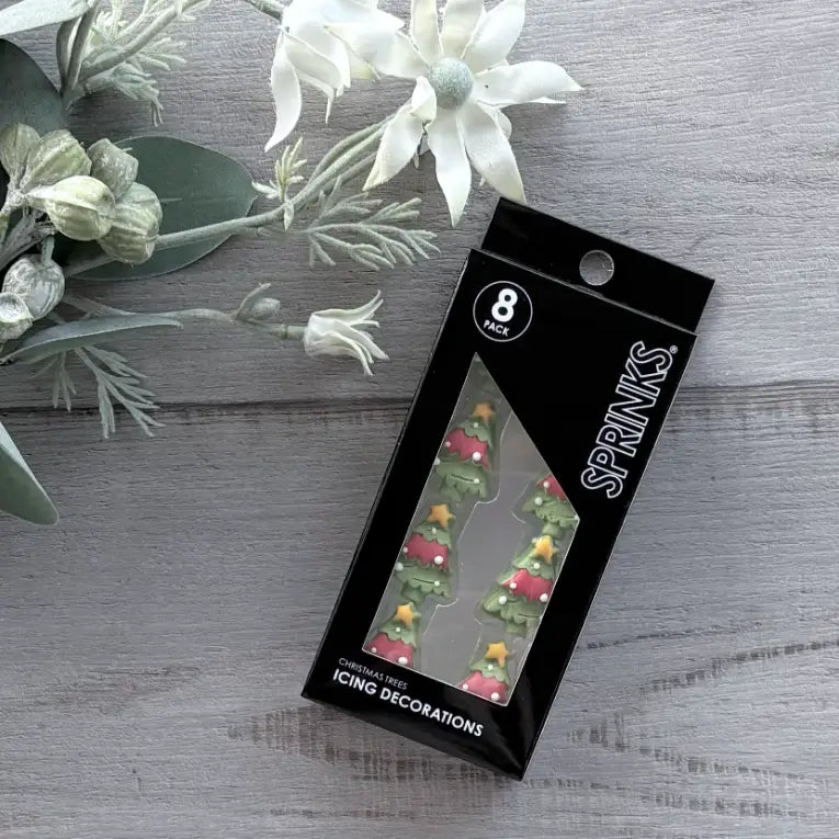 Edible Icing Decorations - Christmas Trees