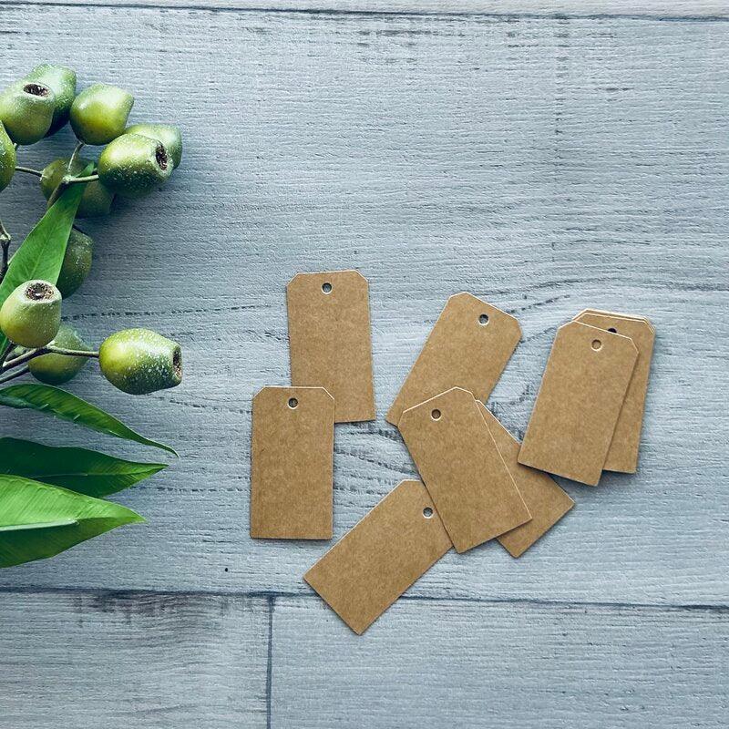 Kraft shipping tag #5 - Pk 100 - centaur packaging