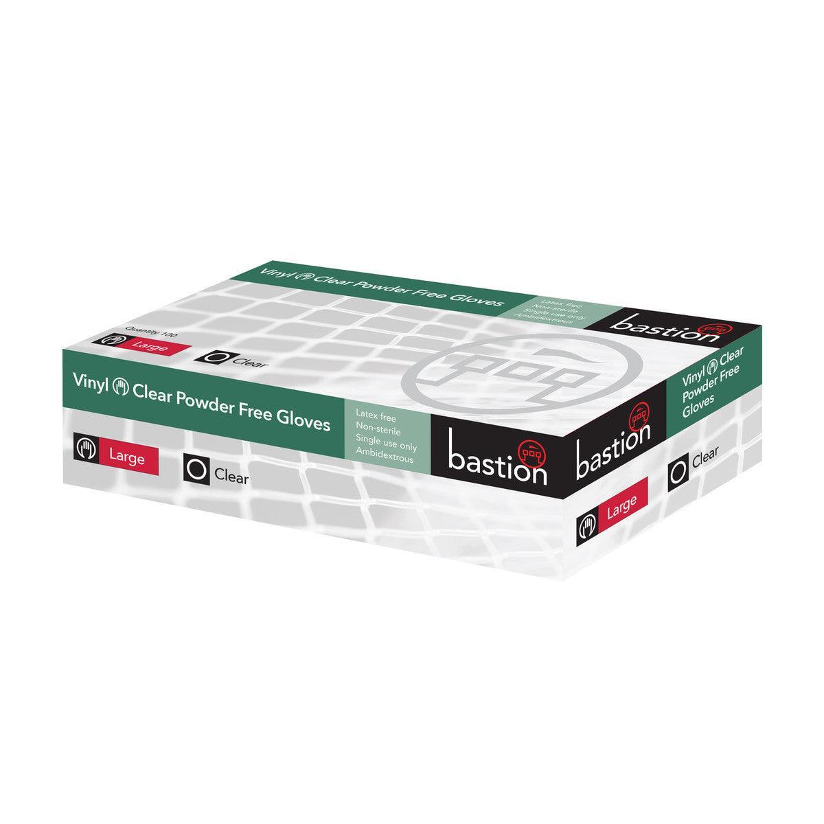 large powder free clear glove 1 pack - centaur packaging