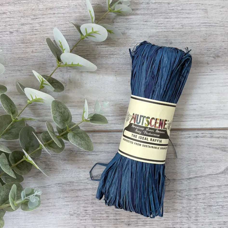 Raffia Nutscene - True Blue @centaur packaging