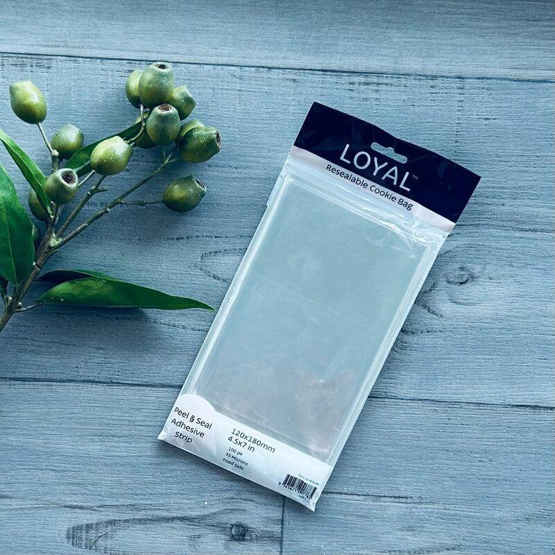 Resealable Cookie Bag 12cm x 18cm - centaur packaging