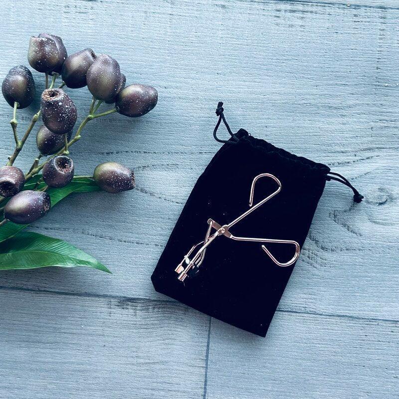 Rose Gold Eyelash Curler with Comb - centaur packaging