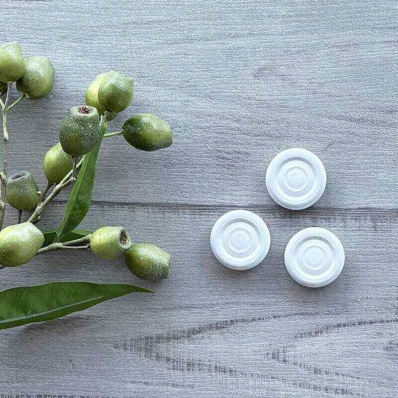 43mm Metal Lid - White