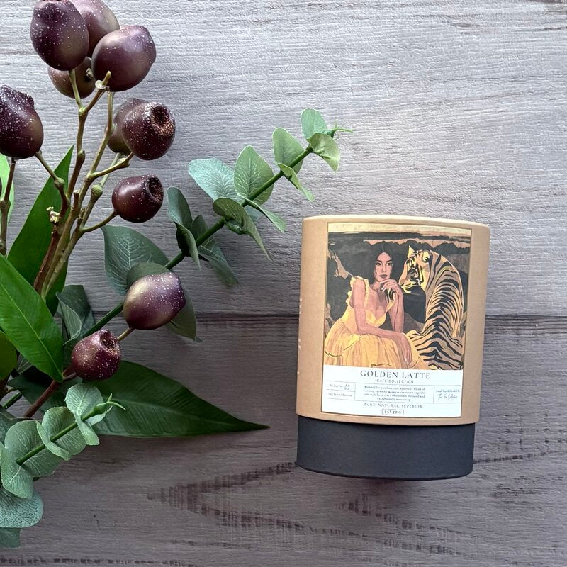 golden latte by the tea collective 180g @ centaur packaging