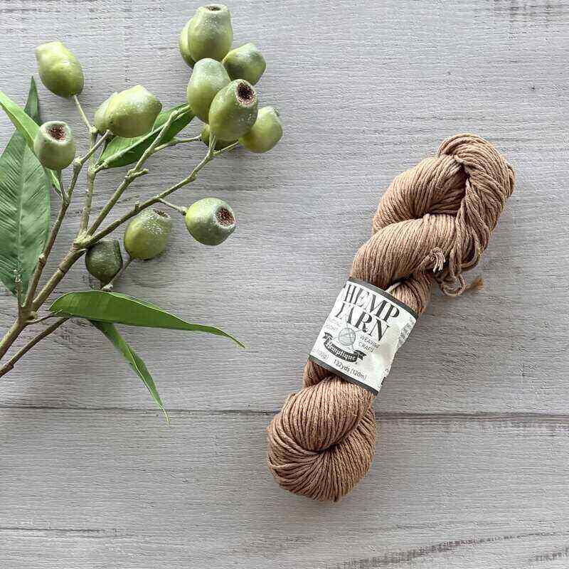 Hemp Yarn - Mocha