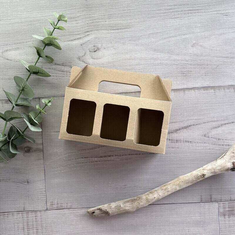 Carry Pack Triple Jar - 270ml empty box