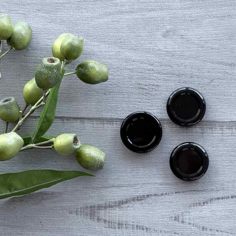 43mm Metal Lid - Black