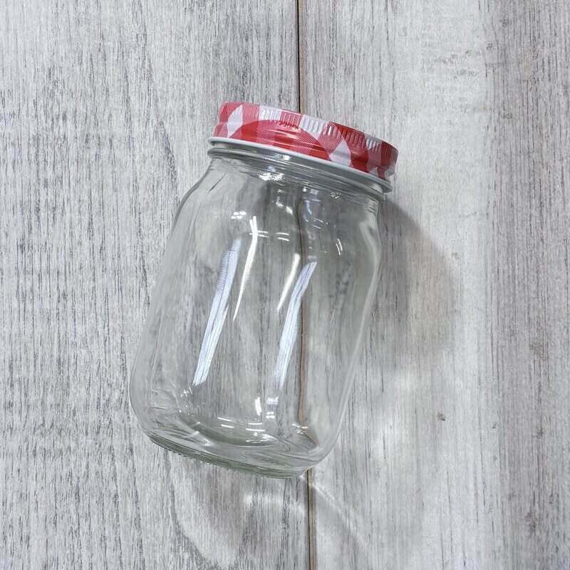 500ml Preserving Jars - 6 Pack. single jar