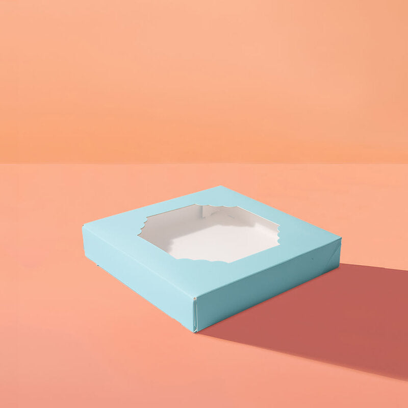 papyrus & co pastel blue treat box 5 pack @ centaur packaging single box closed