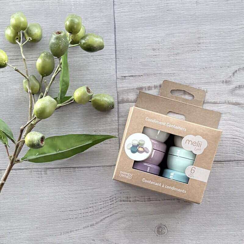 Mini Food Containers - Pack 6 IN BOX