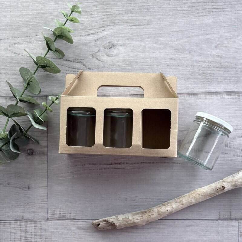 Carry Pack Triple Jar - 270ml jar on outside
