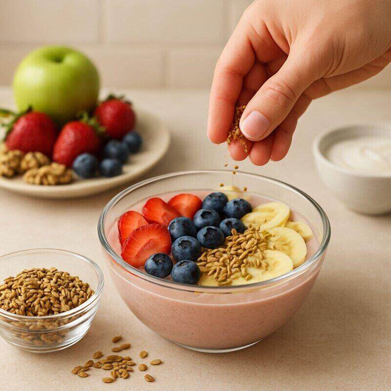 gut seed on breakfast bowl