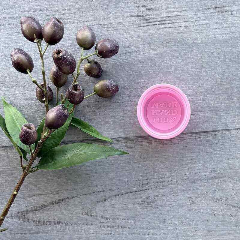 Silicone Soap Mould 100% Handmade - Round