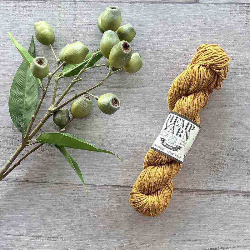 Hemp Yarn - Ochre