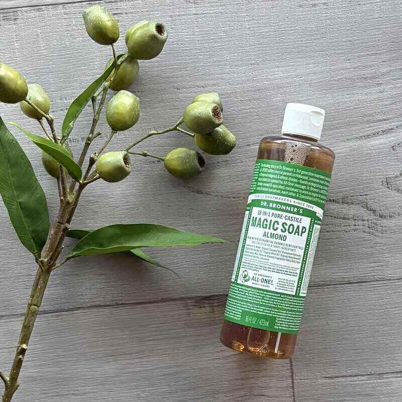 18-in-1 Hemp Almond Pure Castile Soap