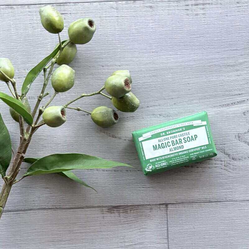 Hemp Almond - Pure Castile Bar Soap - 140g