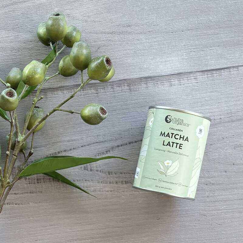 Collagen Matcha Latte 100g powder jar