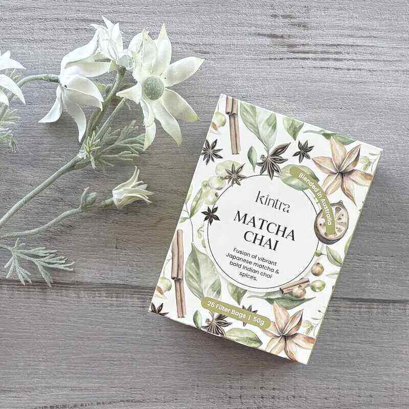 Kintra Filter Tea Bags - Matcha Chai