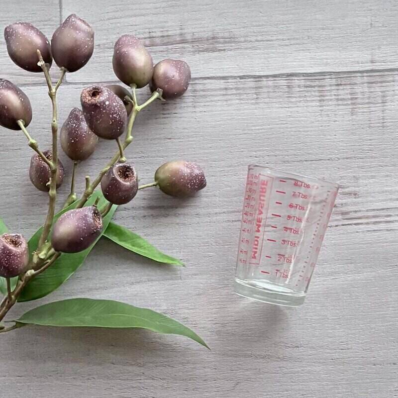 125ml glass measuring up shot glass size 