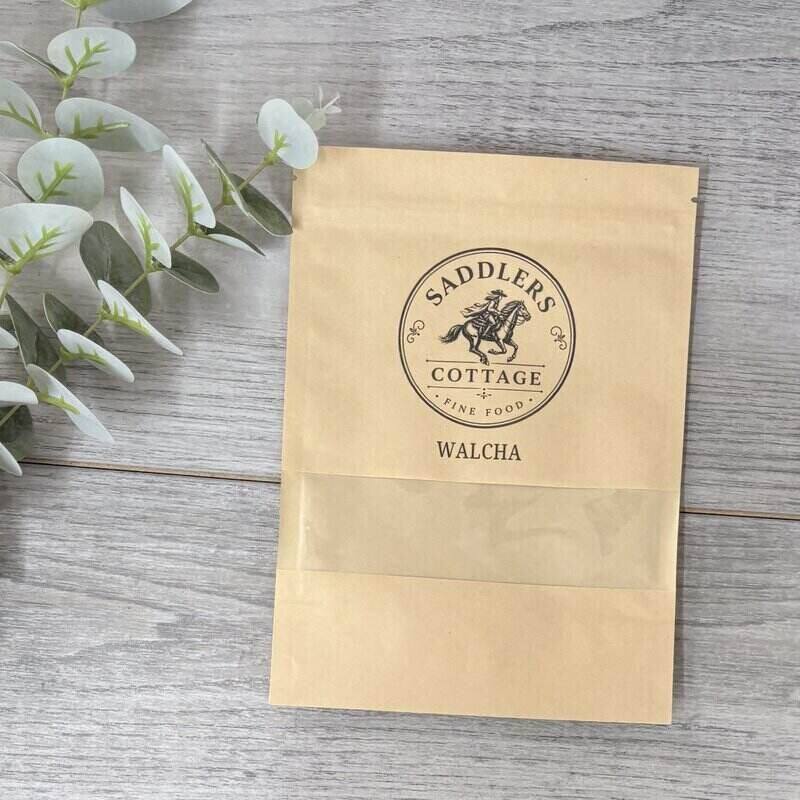 Custom Printed Kraft Stand Up Pouch-Medium MOQ 50