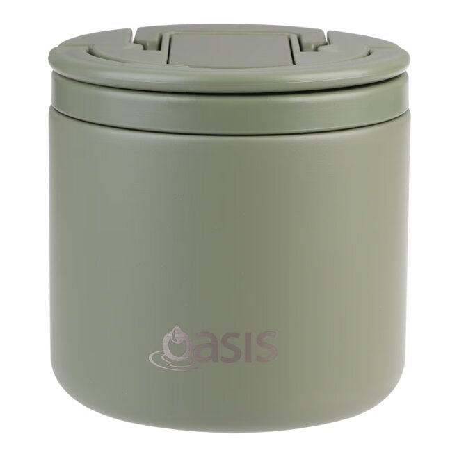 Oasis Stainless Steel Food Flask 500ml - Olive