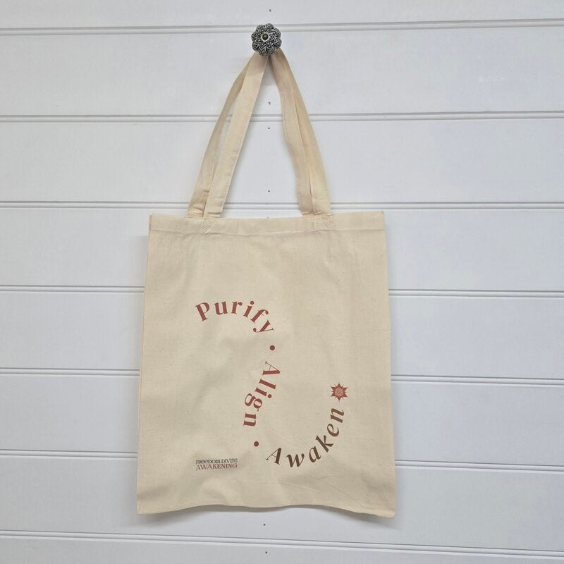 Custom Printed Ex Lg Calico Bag- With Handle