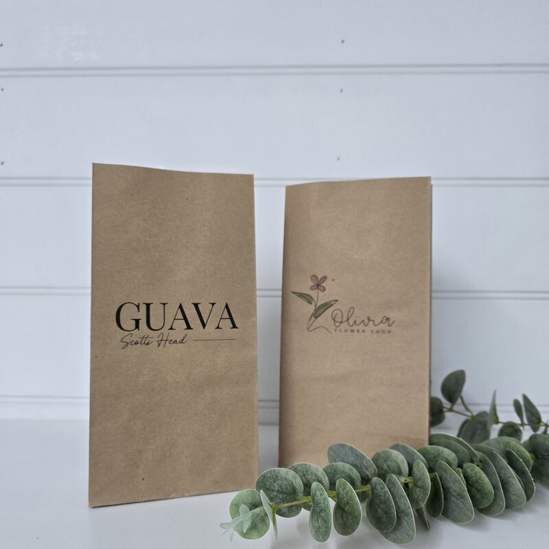 sos2 custom printed kraft bag