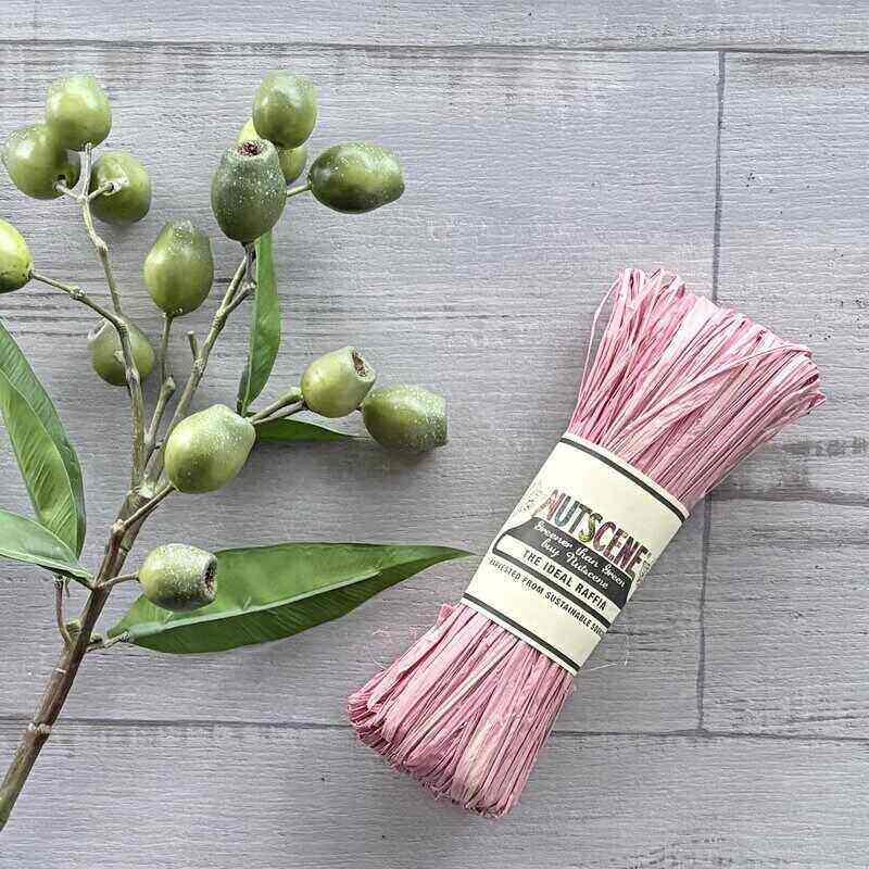 Raffia Nutscene - Strawberry Ice