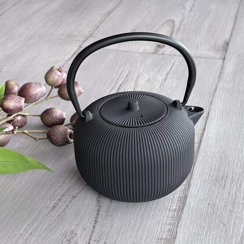 Cast Iron Teapot 700ml - Black