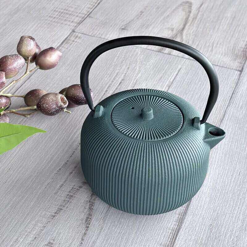 Cast Iron Teapot 700ml - Teal