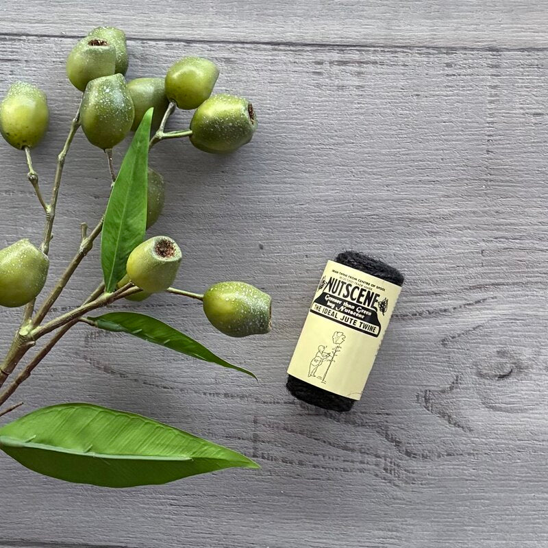 nutscene tiddler twine black 20g roll