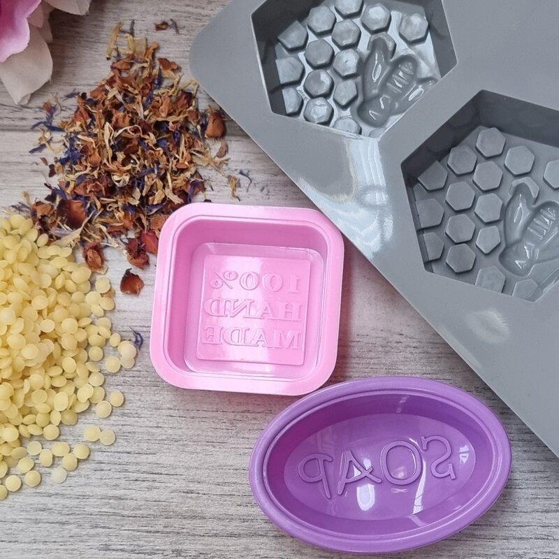 Silicone Soap Mould Small - 100% Handmade - centaur packaging