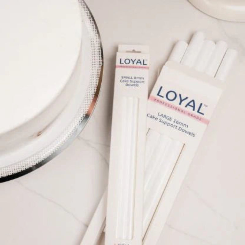 loyal cake dowel small and large packs