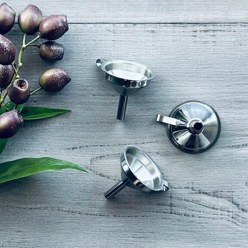 Mini Handle Funner Stainless Steel Mini Funnel with handle ideal for filling bottles ...