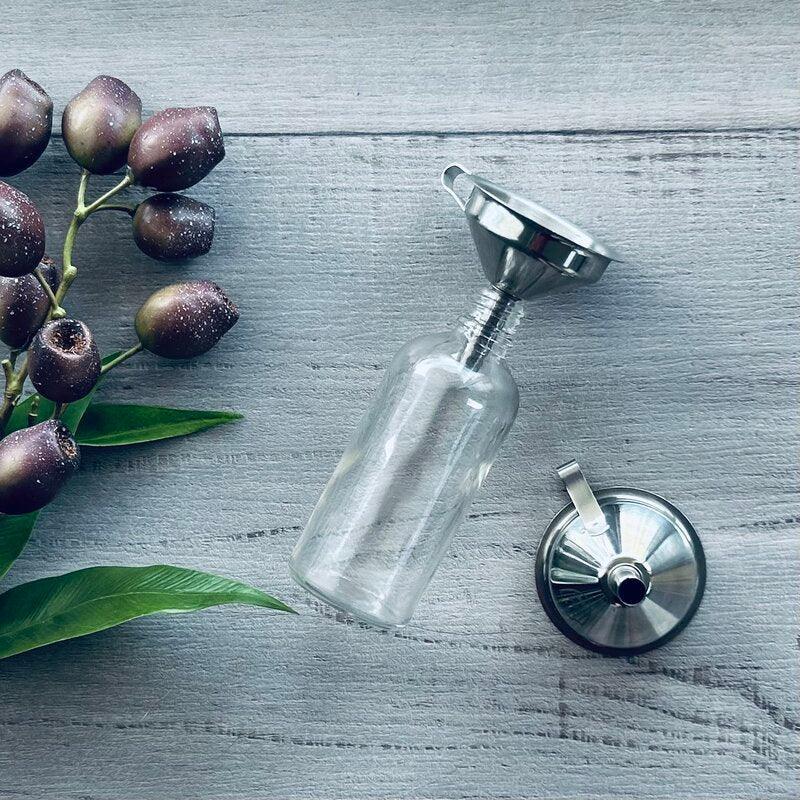 Mini Handle Funner Stainless Steel Mini Funnel with handle ideal for filling bottles ...