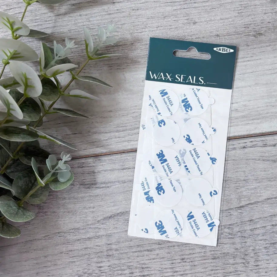 Wax Seal Sticky Circles - 20pk