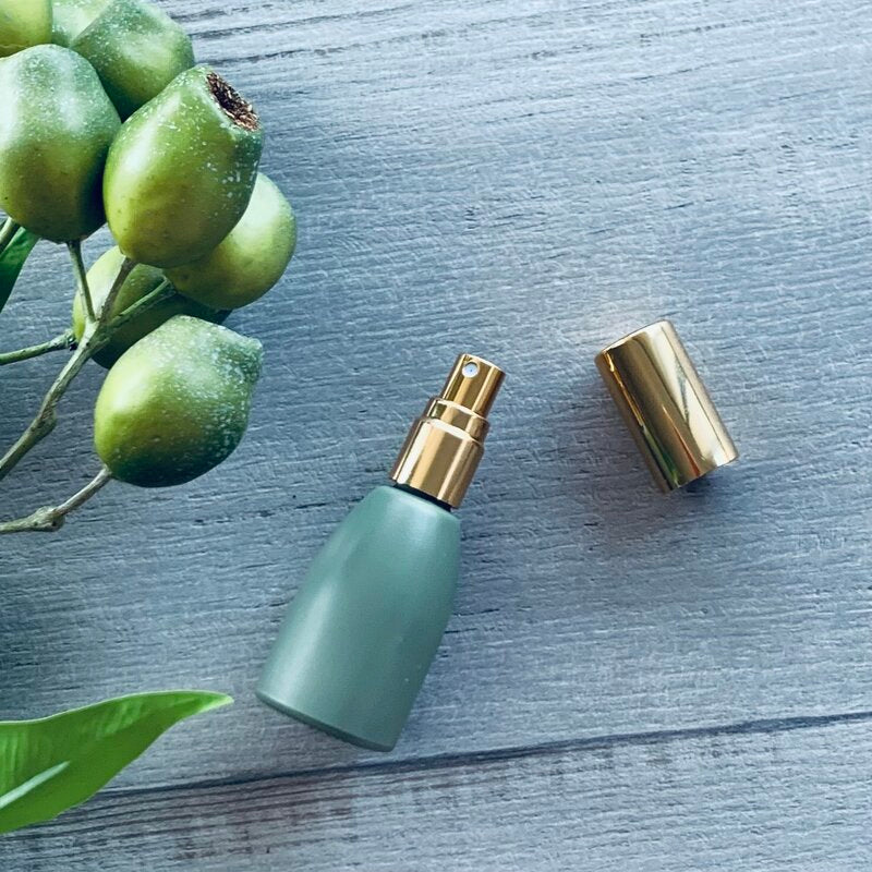 12ml tara sage bottle with gold perfume mister