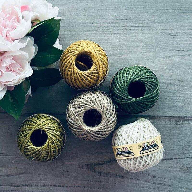 Twine Ball Nutscene 40mtr - Olive - centaur packaging